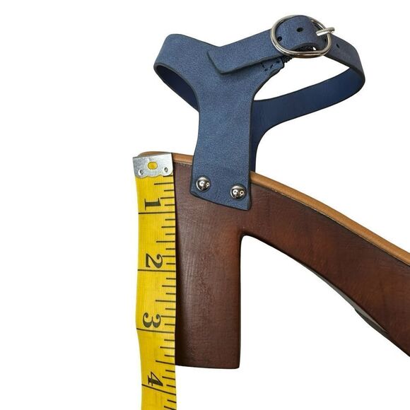 MADDEN GIRL Blue Women's Liftt Heeled Sandals Size 6.5 - Picture 9 of 17